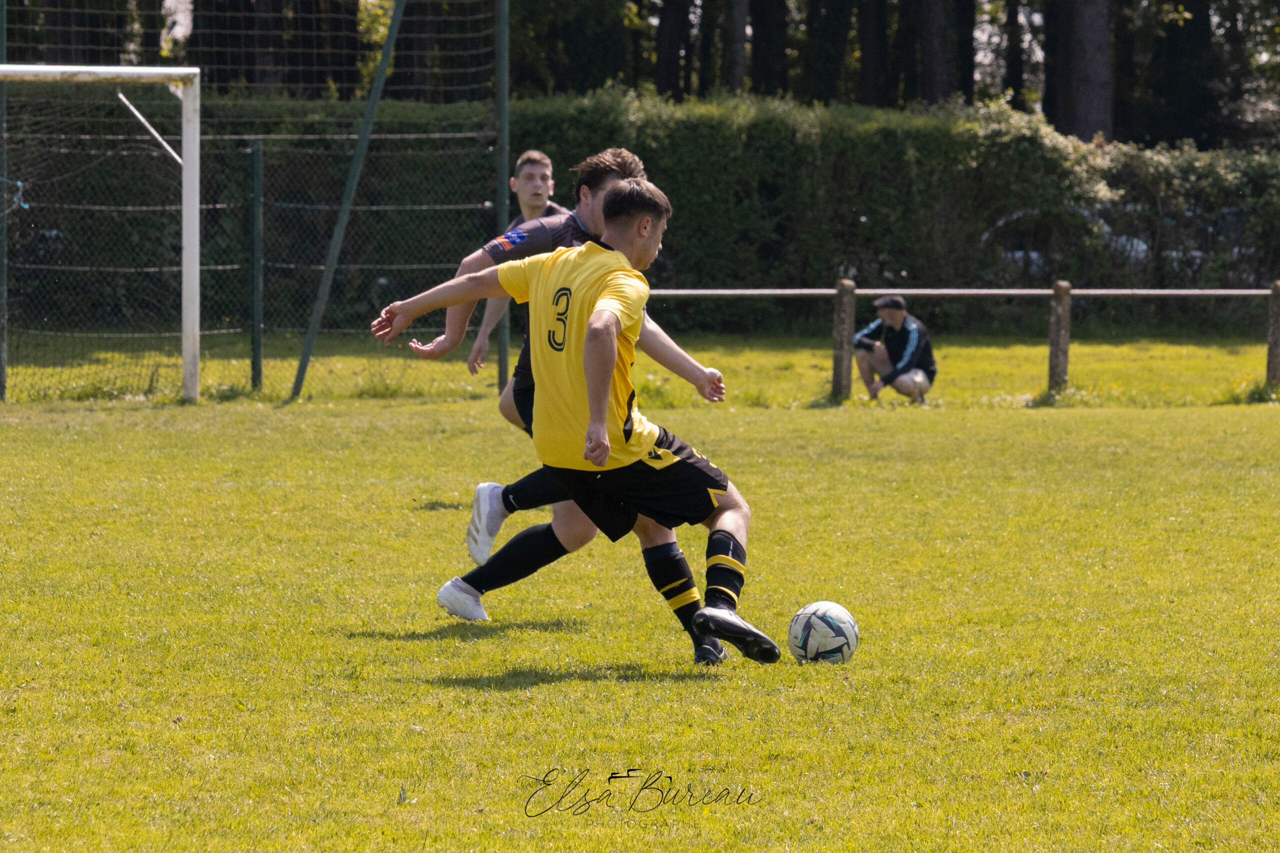 Le groupe séniors B de l'ASP Angrie